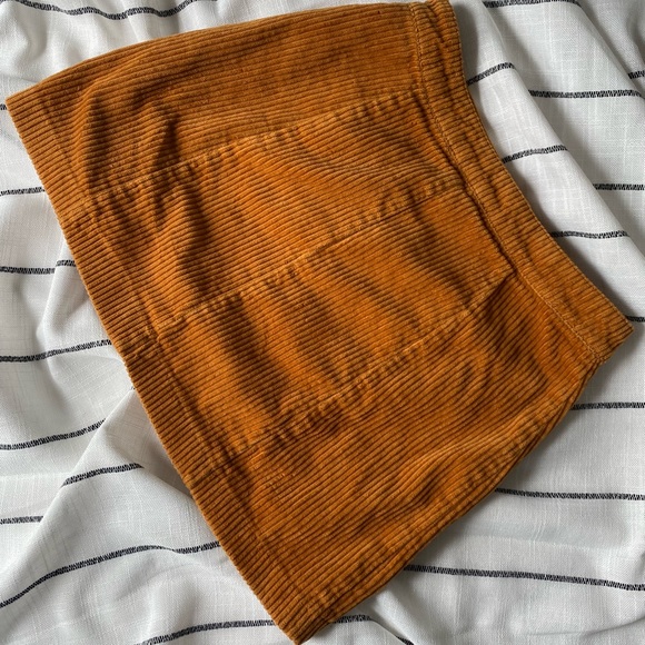 Button Down Front Cord Skirt- Forever 21 - Picture 2 of 2